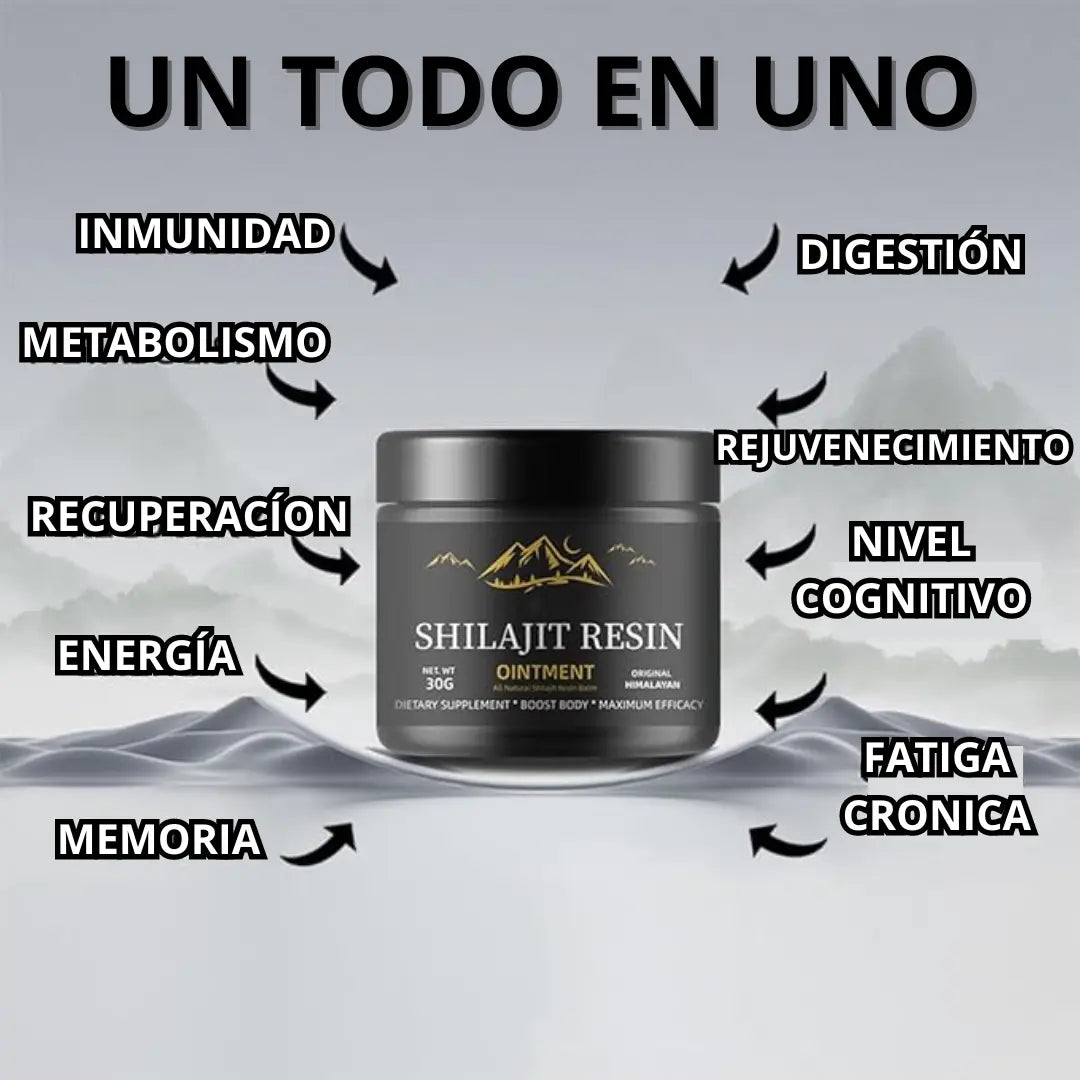 ⚡ Shilajit Jalea 100gr || La Fuerza del Himalaya 🏔