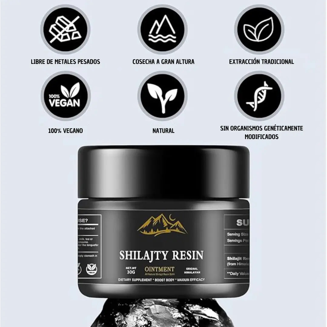 ⚡ Shilajit Jalea 100gr || La Fuerza del Himalaya 🏔