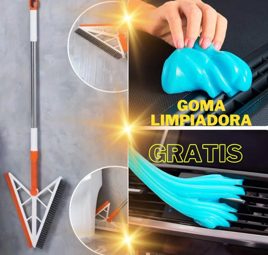Clean Max Pro || Cepillo 2 en 1 ✨ GRATIS Goma Limpiadora