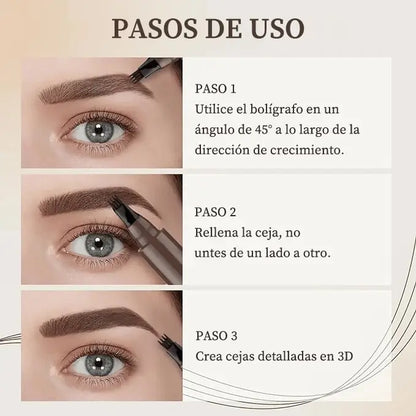 Lapiz de cejas  perfect eyebrows® || 👀 Microblading de cejas sin dolor 💃🏽